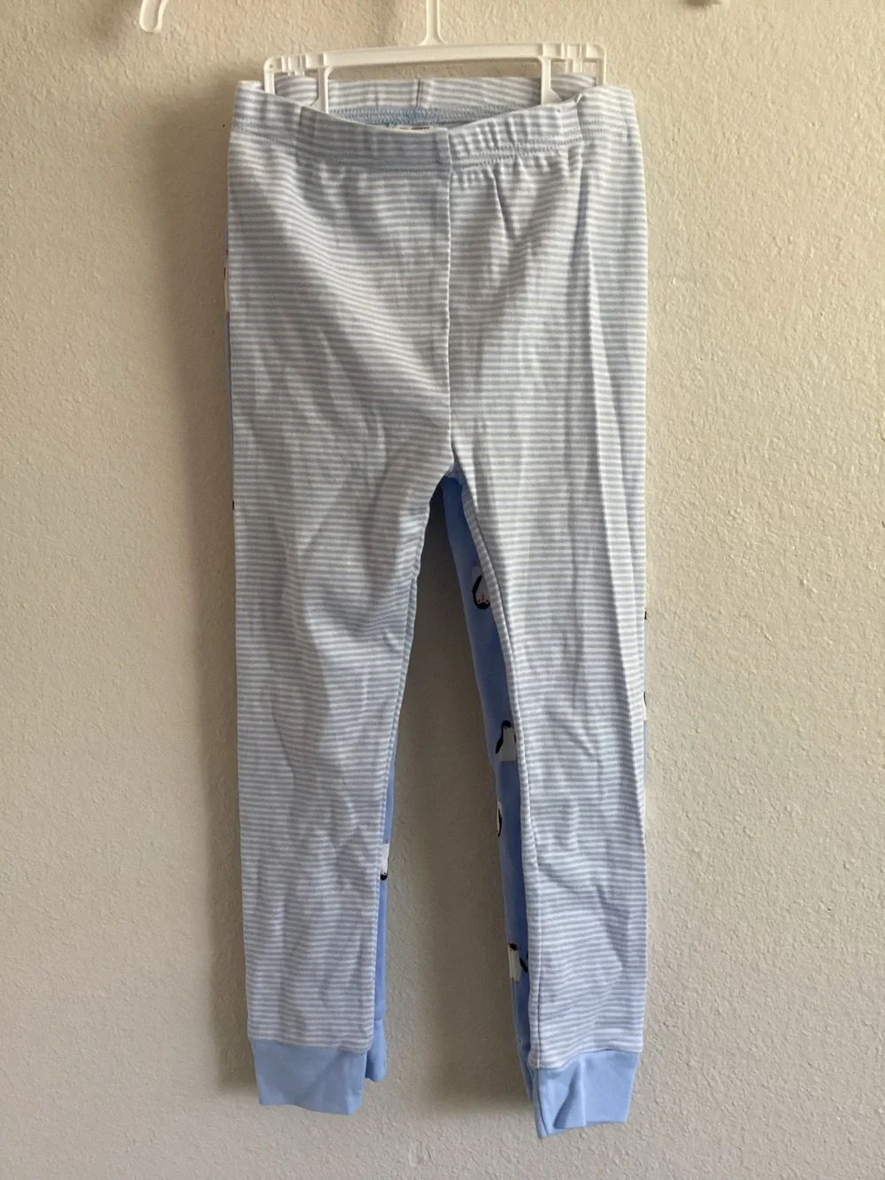 Carter's Light Blue & White Penguin Girl’s Pajama Sets (2)